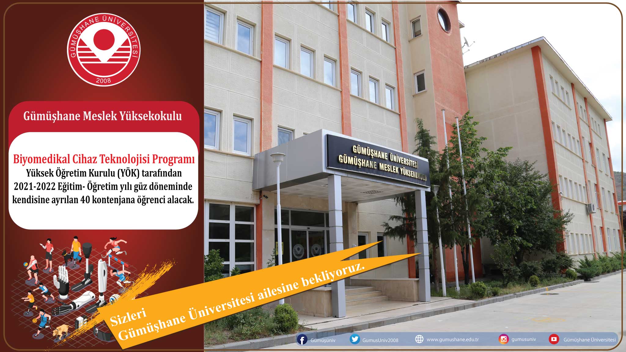 Biyomedikal Cihaz Teknolojisi Programı Öğrencilerini Bekliyor