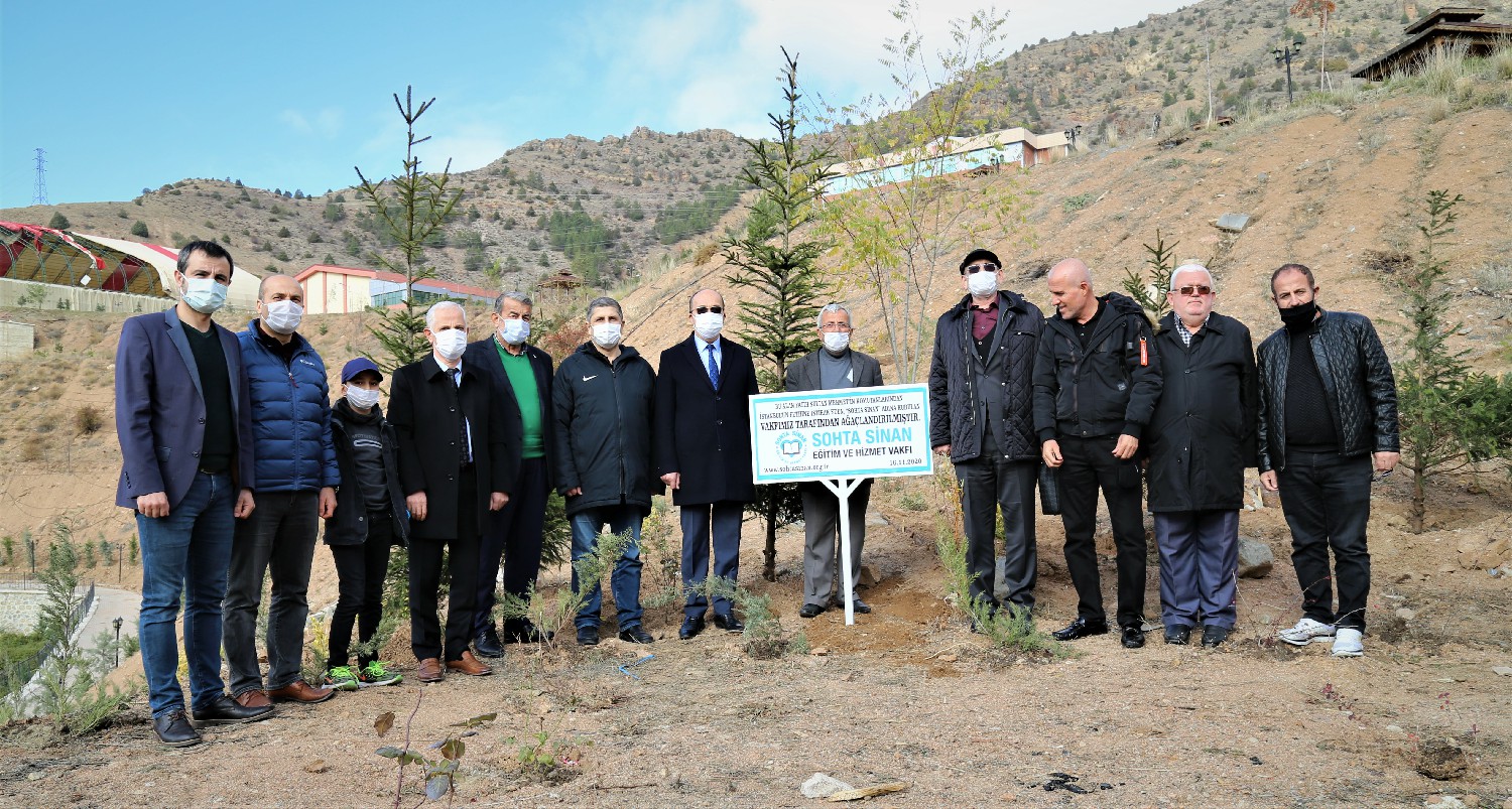 Sohta Sinan Vakfı’ndan 4 Bin Fidan Bağışı