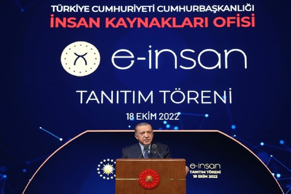 Üniversitemiz Beştepe’deki e-insan Tanıtım Törenine Katıldı