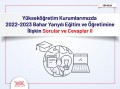 YÖK Tarafından Yayımlanan Bahar Dönemine İlişkin 'Soru ve Cevaplar 2